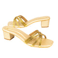 Ahlam Heels S243H - Gold