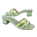 Ahlam Heels S243H - Olive Green