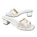 Ahlam Heels S243H - Silver