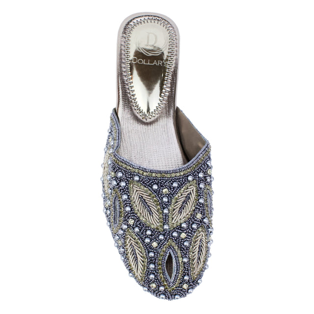 Grey Flat Natural Design Slip-Ons | S247F-GR