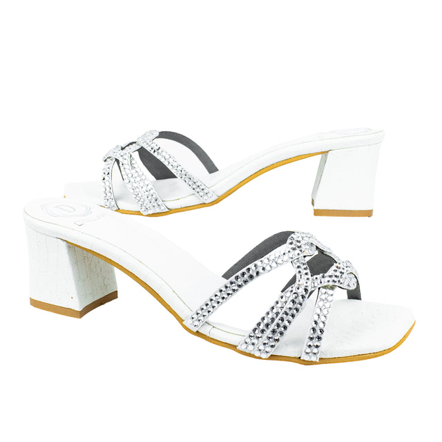 Bella Heels S261H - White