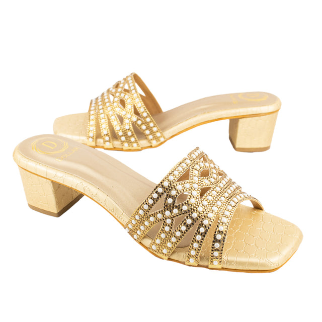 Najma Heels S275H - Gold