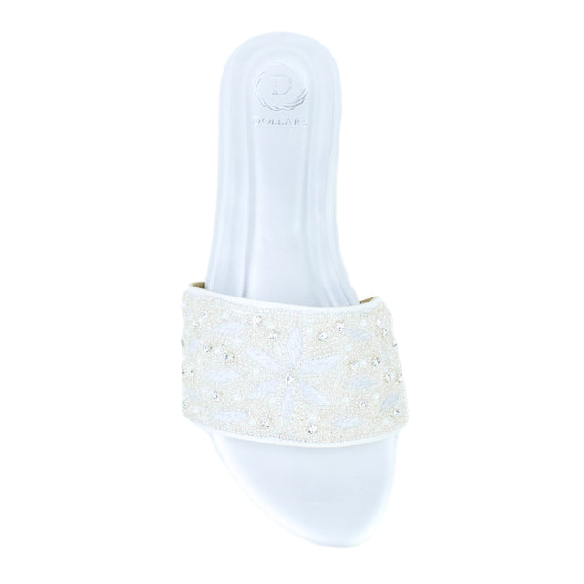 Silver Flat Authentic Slippers | S304F-S