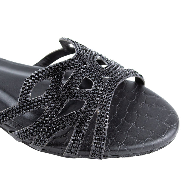 Leila Flats S319F - Black