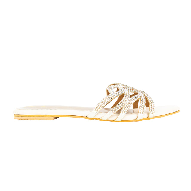 Leila Flats S319F - Cream