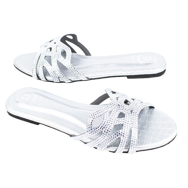 Leila Flats S319F - Silver