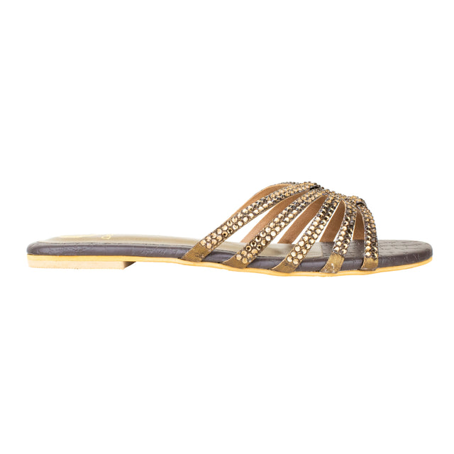 Shamsa Flats S335F - Brown