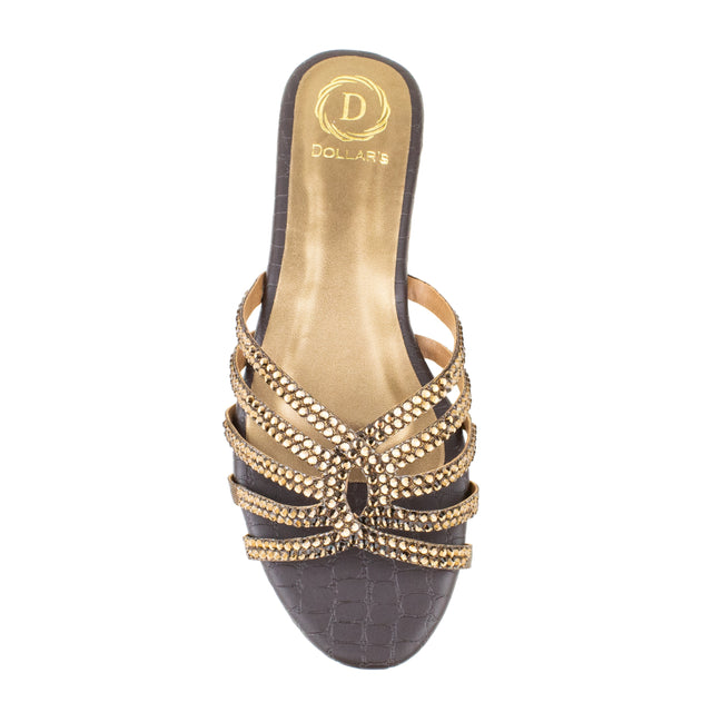 Shamsa Flats S335F - Brown