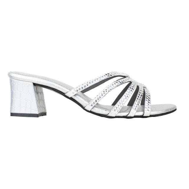 Shamsa Heels S335H - Silver