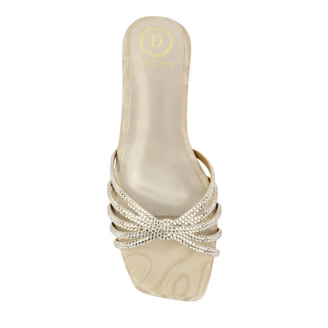 Nude Flat Handcrafted Slippers | S339F-N