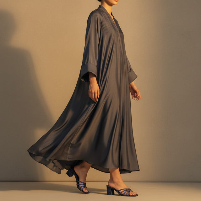 Navy Blue 2in Sculpted Block Heel Handcrafted Mule Sandals | S339H-NVY