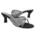 Grey Heel Strappy Sandals | S346H-GR