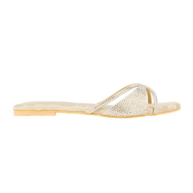 Nude Flat Artisanal Slides | S347F-N