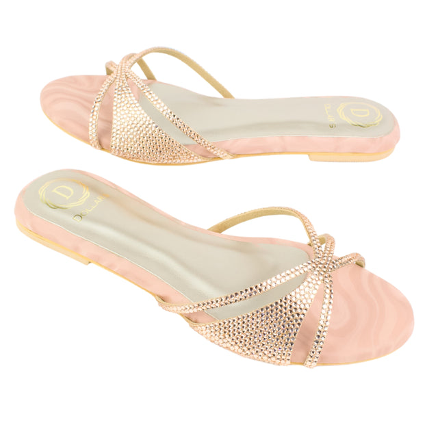 Rose Flat Artisanal Slides | S347F-R