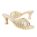 Nude Heel Intricate Sandals | S348H-N