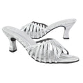 Silver Heel Intricate Sandals | S348H-S