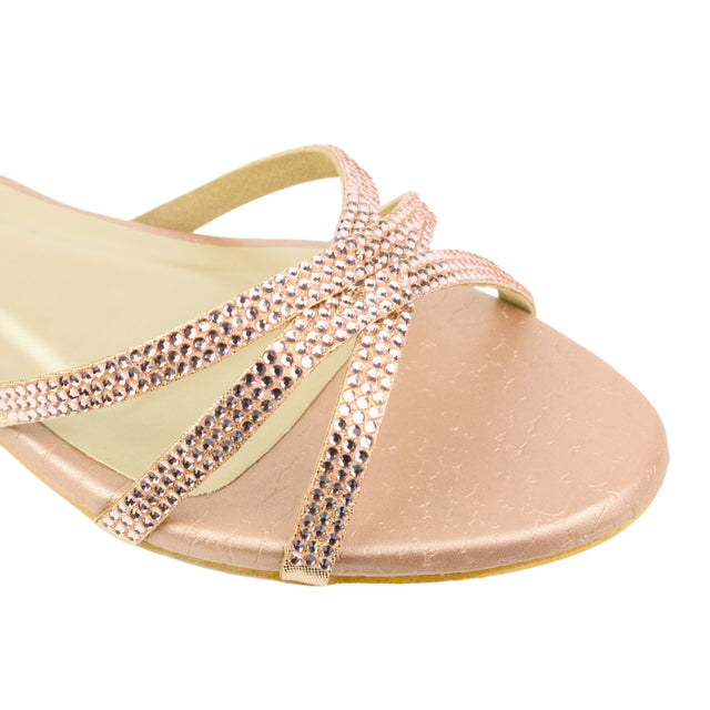 Rose Flat Cross Design Slides | S355F-R