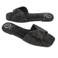 Black Flat Trending Slippers | S368F-B
