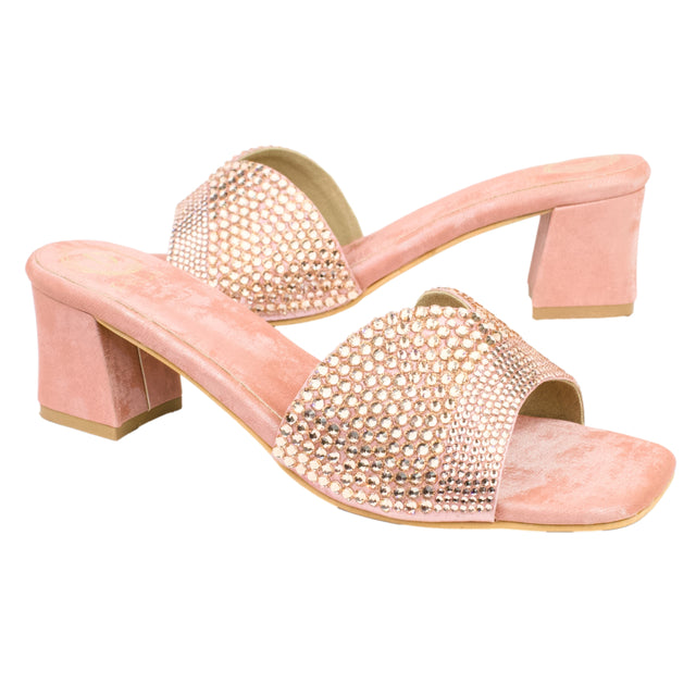 Blush Flat Trending Sandals | S368H-BLS