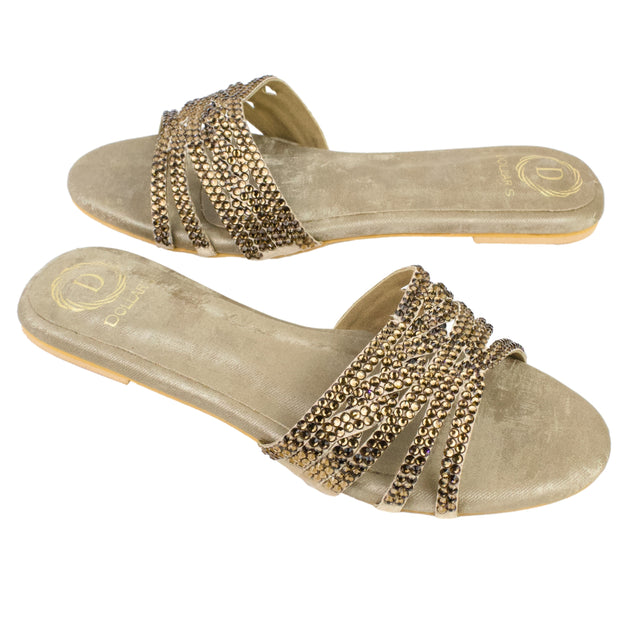 Praline Flat Trending Slip Ons | S369F-DN