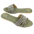 Jade Flat Trending Slides | S369F-GRN
