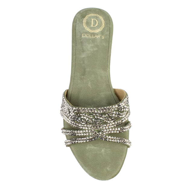 Jade Flat Trending Slides | S369F-GRN