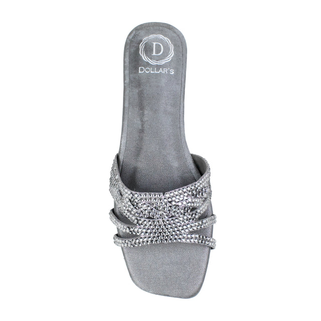 Smoke Flat Classic Slippers | S385F-SMK