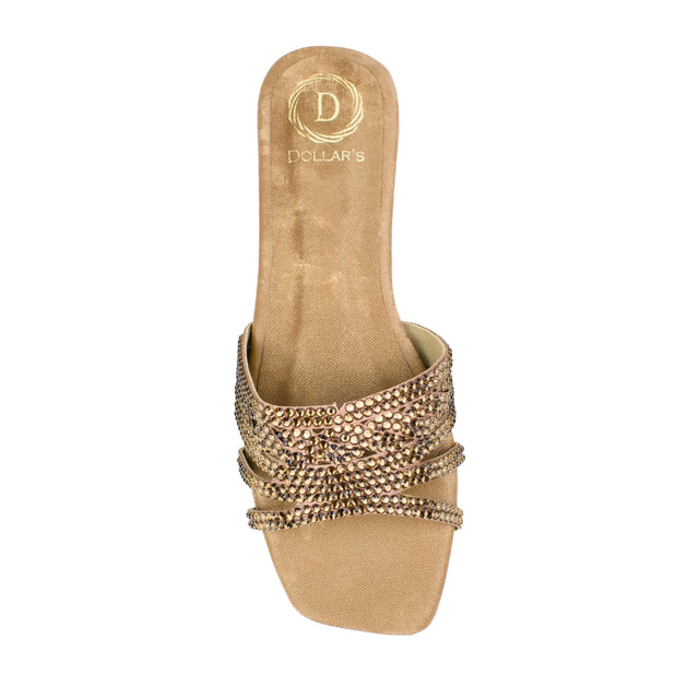 Mocha Flat Classic Slippers | S385F-MCH