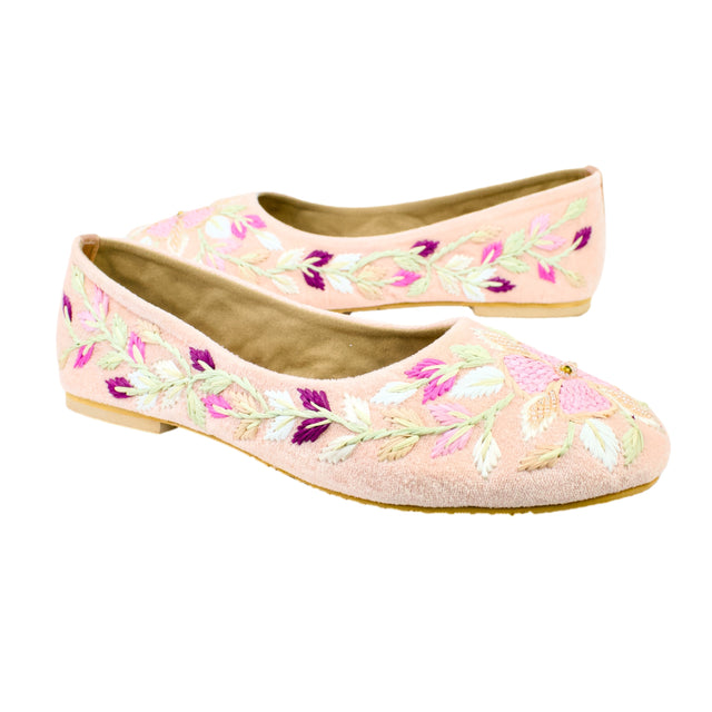 Rose Flat Ballet Shoes | S396F-R