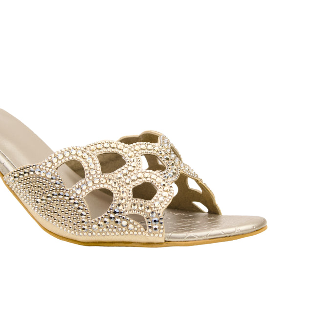 Nude 2" Classy Flared Heels