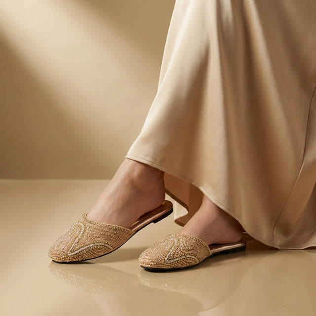 Rose Flat Elegant Flats | S106F-R