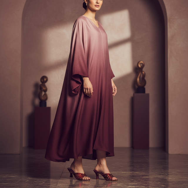 Maroon 3in Flared Heel Pointed Toe Sandals | S182H-MAR