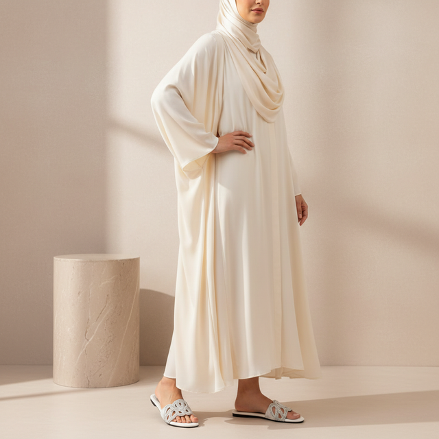White Flat Elegant Slides | S216F-W