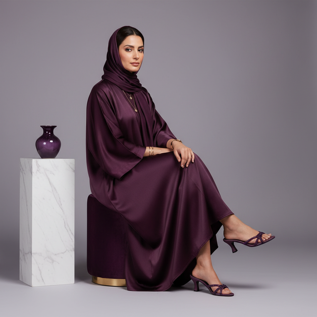 Purple 3in Flared Heel Bowtie Slip-On Sandals | S249H-PRP