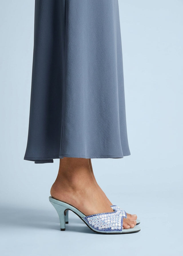 Haya Baby Blue 3in Stiletto Heel Brilliant Sandals | S250H-BBL