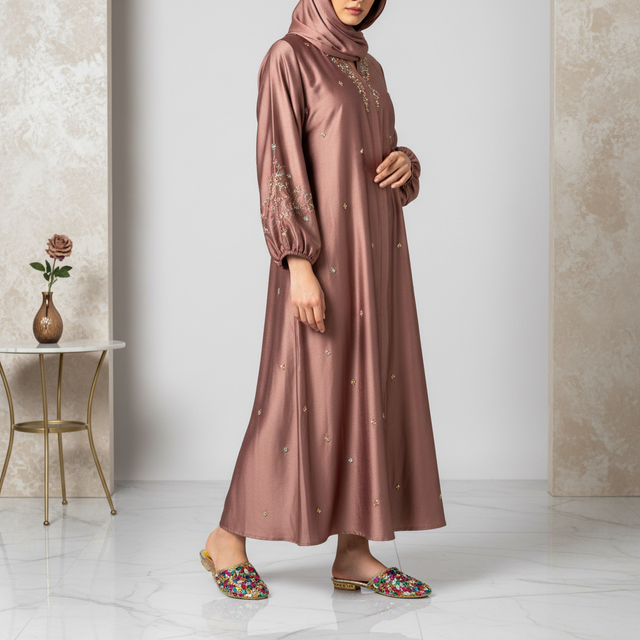 Gold Multi Flat Glamorous Slip-Ons | S310F-GM