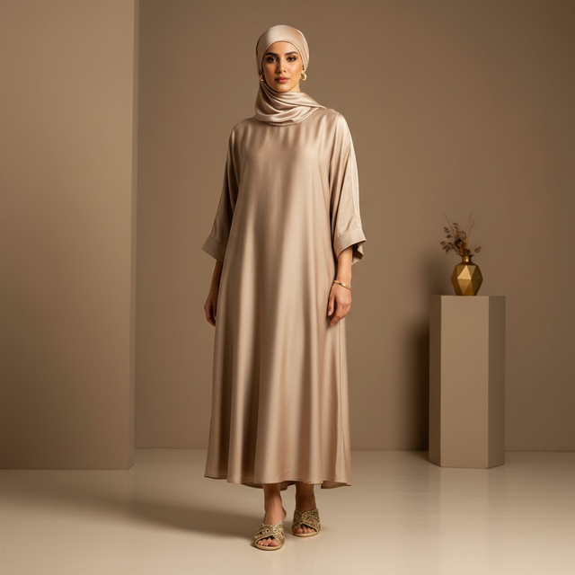 Gold 3in Flared Heel Striking Slip-On Sandals | S317H-G