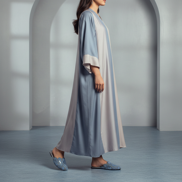 Grey Flat Modern Textured Slip-Ons | S323F-GR