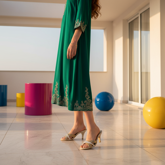 Nude 3in Stiletto Heel Two Tone Silky Sandals | S325H-N