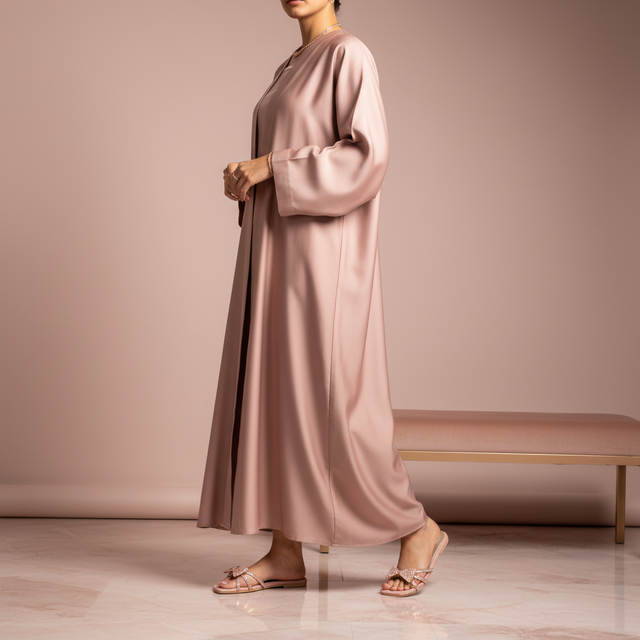 Rose Flat Bow Slippers | S344F-R