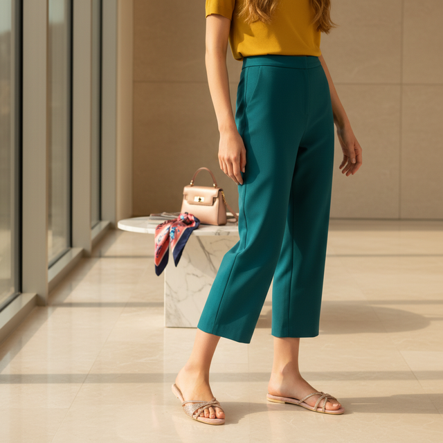 Rose Flat Artisanal Slides | S347F-R