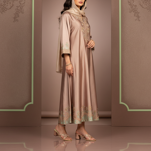 Yara Ramadan 2in Rose Sculpted Block Heel Butterfly Mule Sandals | S372H-R