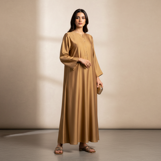 Brown Flat Elegant Slip Ons | S374F-BR