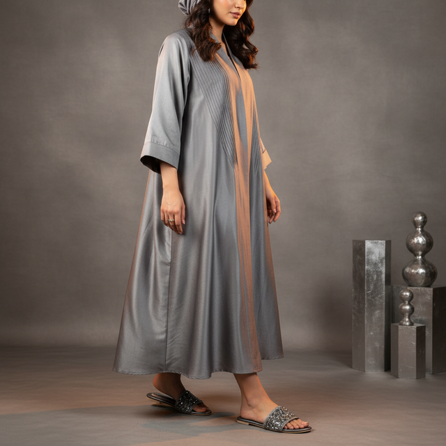 Grey Flat Crystal Encrusted Slip Ons | S376F-GR