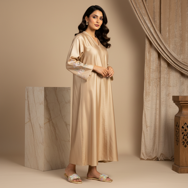 Gold Flat Summer Slides | S384F-G