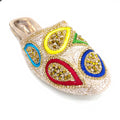 Enchanting Rose Flat Slippers