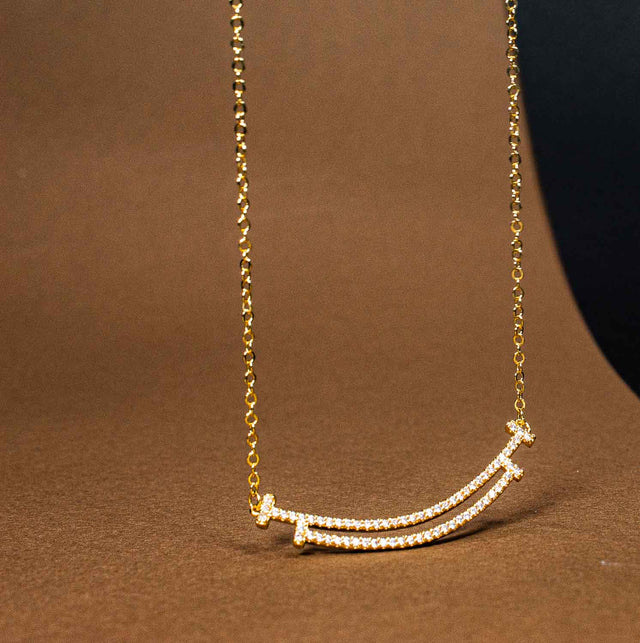 ZCL07 - 14K Rose Gold Plated Chain Pendant