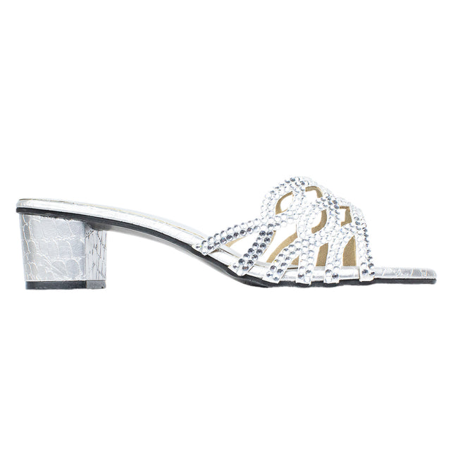 Nayla Heels S103H - Silver