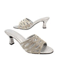 Zeina Heels S131H - Silver
