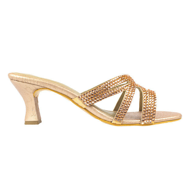 Inaya Iconic-fit Rose Pencil Heel Sandals